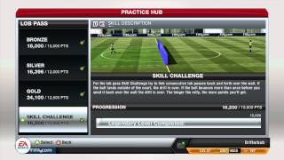 FIFA 13 Skill Challenge - Lob Pass Tutorial screenshot 2