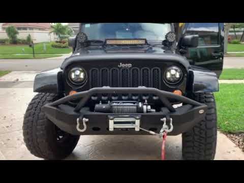 Problem with LX-LIGHT 7'' Round Black Cree LED Headlight High Low Beam for Jeep Wrangler JK