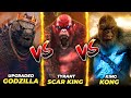 Skar King Vs Godzilla Vs Kong / Who is Most Powerful ??