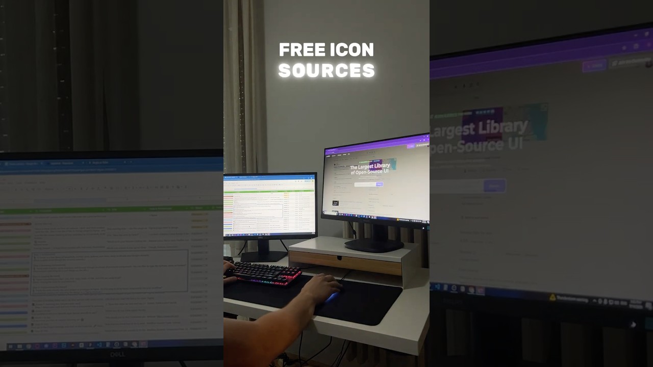Top 3 Free Icon Websites for Designers (No Login!) 🔥