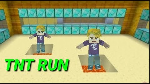 TNT RUN IN SKYBLOCK | Blockman Go