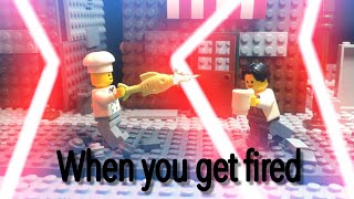 LEGO When you get fired (Lego StopMotion) FightScene /Round 1 Entry of Erik Tong’s Contest