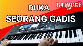 KARAOKE DUKA SEORANG GADIS - VICKY VENDY  Ciptaan GOMBLOH - Teman Karaoke