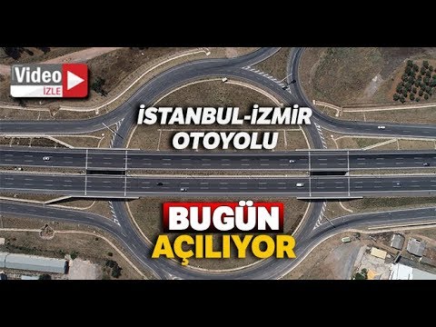 istanbul izmir otoyolu havadan goruntulendi youtube