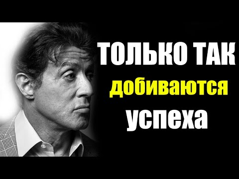 Сильвестр Сталлоне  | ПОЧЕМУ УСПЕХА ДОБИВАЮТСЯ ТОЛЬКО 1