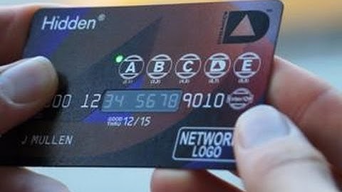 New tool for fighting fraud: A credit card with its own keypad