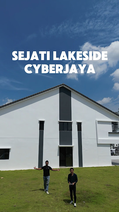 Huge Corner at Sejati Lakeside Cyberjaya #property #affydroneproperty #sejatilakesidecyberjaya