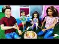 Barbie family camping car trip
