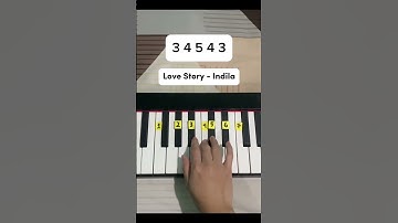 Thumbnail of Love Story - Indila | easy tutorial #pianotutorial #lovestory #indila