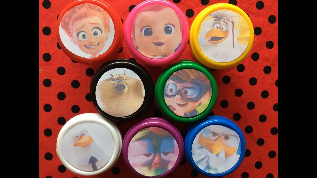Storks Zootopia STORKS THE MOVIE SURPRISE TOY PLAY DOUGHS- ZOOTOPIA MARVEL MLP DISNEY ...