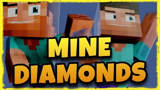 Mine Diamonds But The Animation Is As Good As The Song