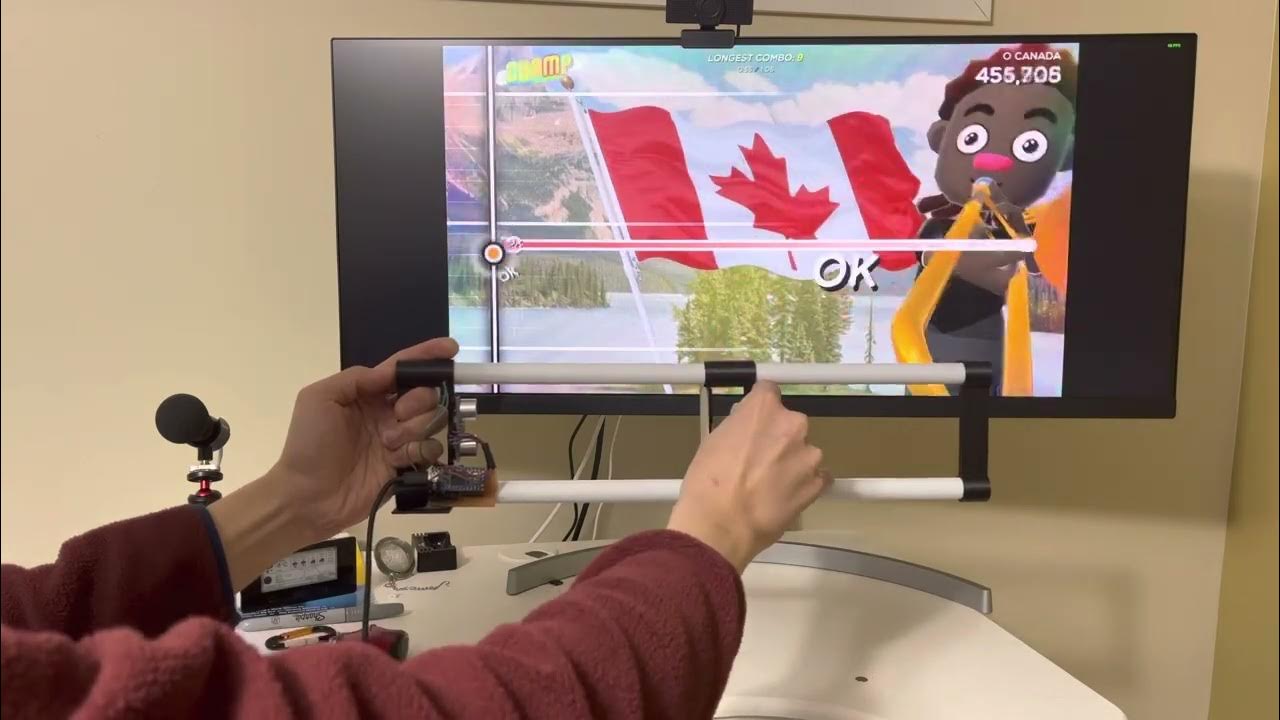 DIY Trombone Champ Controller Demo YouTube