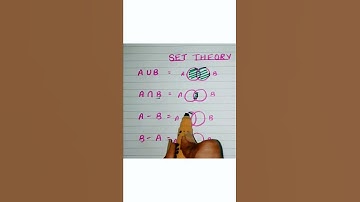 Set Theory (Save for later) #mathematics #youtube #trending #math #shorts #youtubeshort  #like #pro