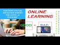 Online Learning/ Advantages and Disadvantages of Online Learning