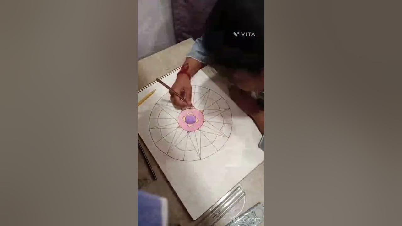 MATHEMATICAL RANGOLI PART 2, BBPS MANESAR YouTube