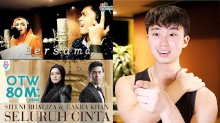Siti Nurhaliza & Cakra Khan - Seluruh Cinta (Official Lyric) REACTION