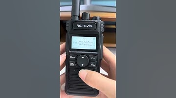 Demonstration of the channel lock function of the Retevis RT86S long-distance radio