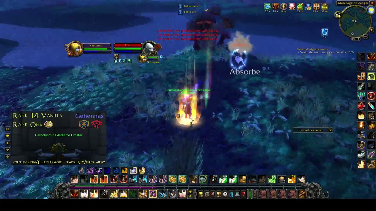 TBC Classic paladin  ret vs mage