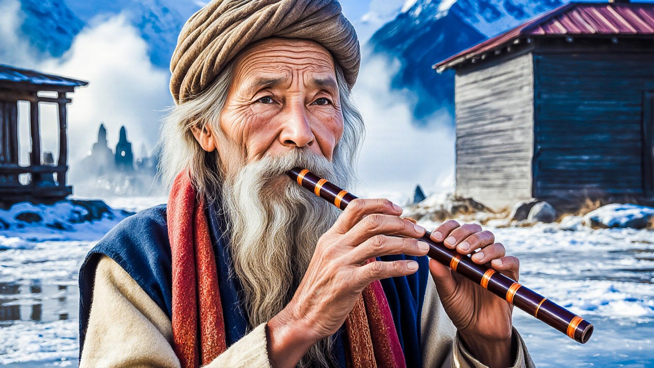 Тибетская целительная флейта — очищает ауру и пространство, удаляет всю негативную энергию, снима...