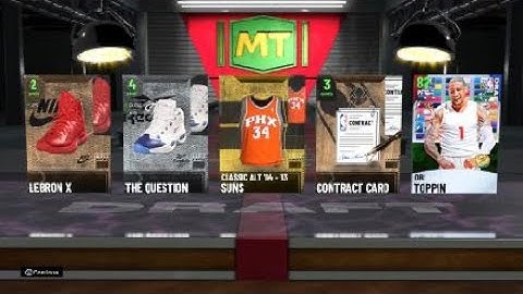 NBA 2K21 MYTEAM locker code 