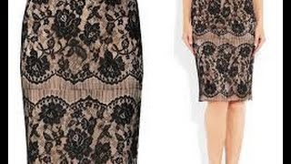 Кружевная ЮБКА-КАРАНДАШ - 2017 / Lace Pencil Skirt / Spitze-Bleistift-Rock(Кружевная ЮБКА-КАРАНДАШ выглядит оригинально и креативно. Тонкая паутина кружева превращает ваш образ..., 2016-04-08T18:20:10.000Z)