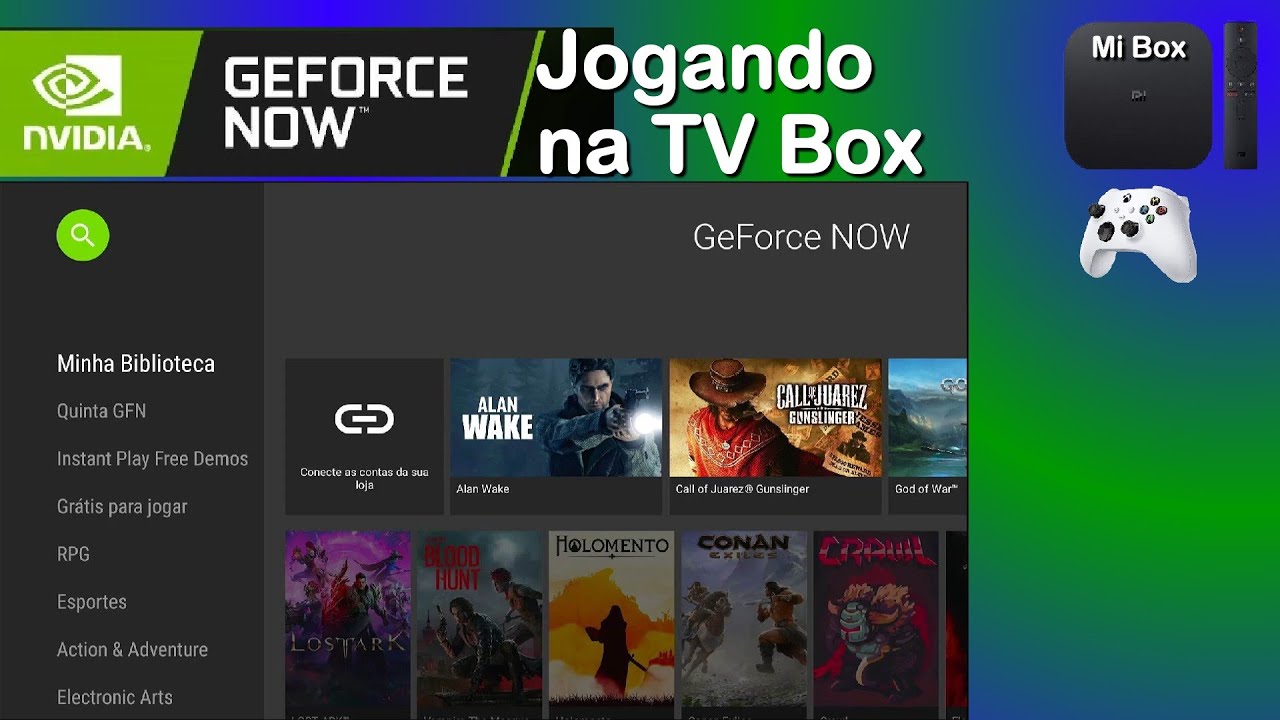 Tv Box de 150 R$ roda Xcloud e GeForce Now? 