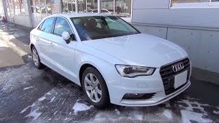 2014 新型 アウディ A3 Sedan 1.8TFSI quattro 内外装
