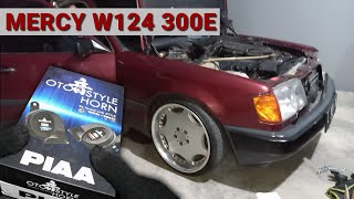 MERCY W124 300E | PASANG KLAKSON PIAA OTO STYLE