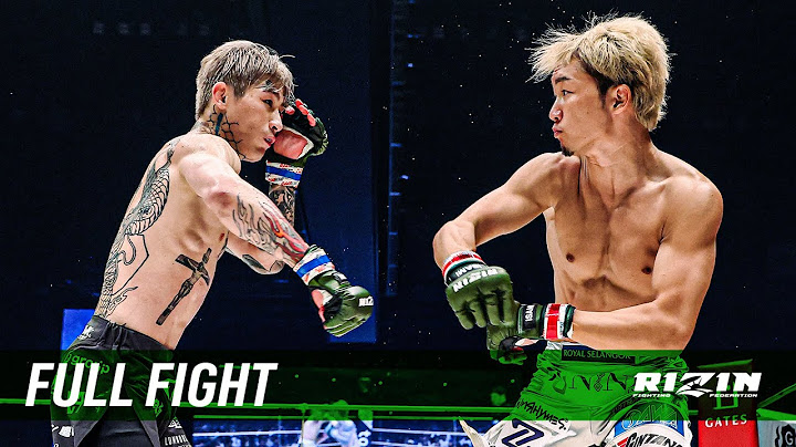 Full Fight | 朝倉未来 vs. 平本蓮 / Mikuru Asakura vs. Ren Hiramoto - 超RIZIN.3