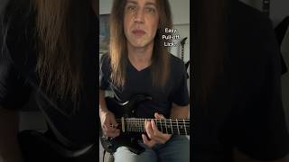 Try this easy pentatonic pull-off lick for beginner lead guitarists…