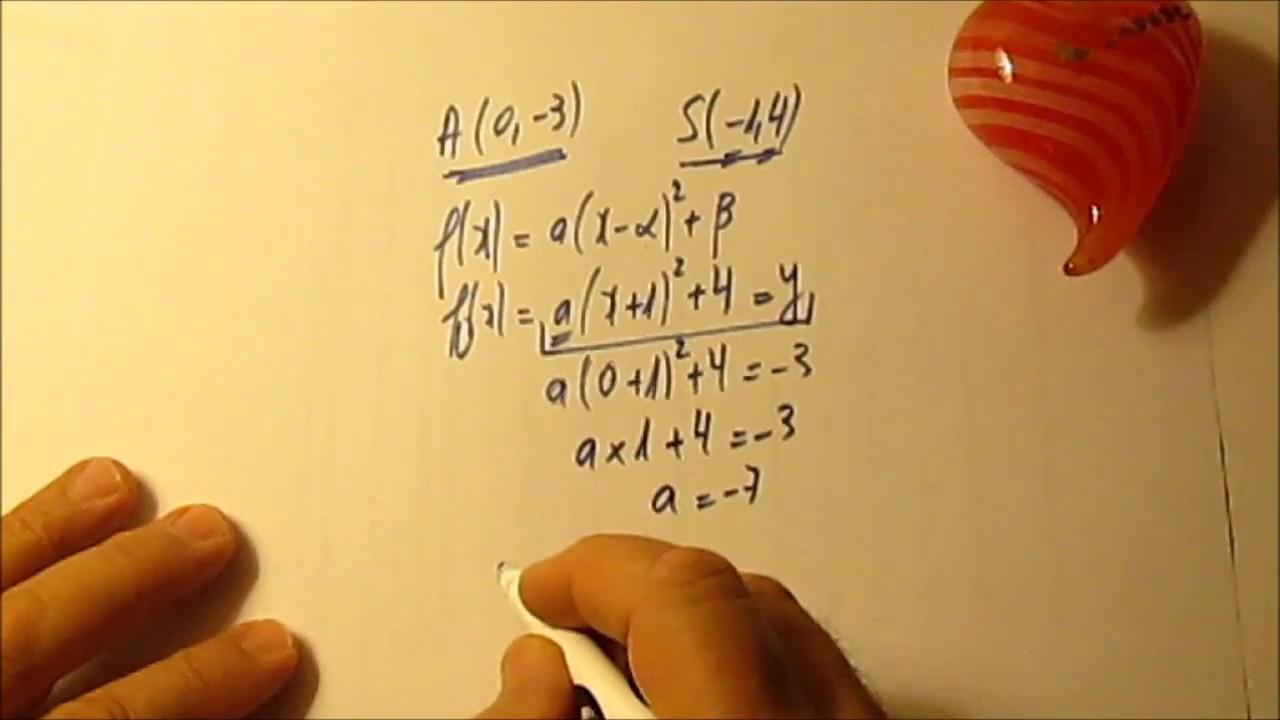 263 D terminer Une quation D une Parabole YouTube 263-d-terminer-une-quation-d-une-parabole-youtube