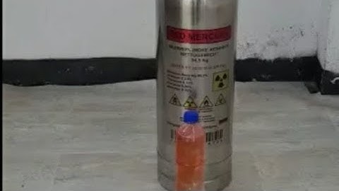 red mercury water bottle test / red mercury / red mercury mirror test