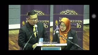 Pengacara Majlis Baca Pantun Buka Majlis Konvokesyen