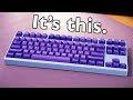 The best keyboard isnt keychron