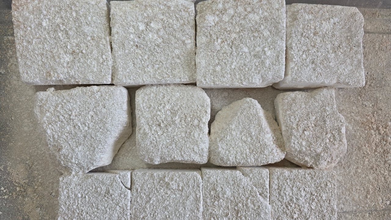 Variety of Fresh Gym Chalk w/Mica Powder | White Edition | ASMR | Bonus ...