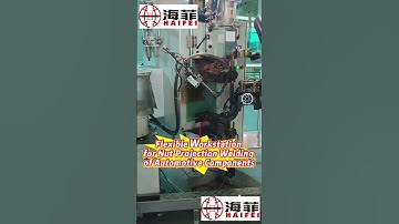 Fully Automated Nut Welding Cell: Robot + Projection Welder |Turnkey Solution#weldingmachine