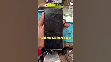 Real me c33 hard reset unlock software