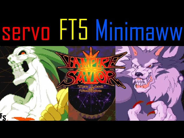 Vampire Savior - servo [Zabel] vs Minimaww [Gallon] (Fightcade FT5