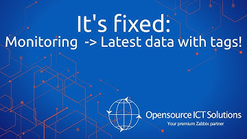 Zabbix 6: Monitoring | Latest data: FIXED!