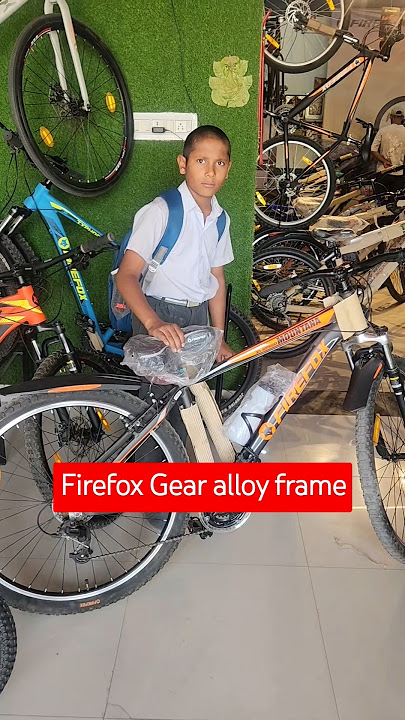 Dheko bilkul lightweight gear cycle 🔥 by firefox #firefoxcycle #bicycle #gearcycle #alloycycle #mtb