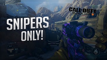 SNIPERS ONLY BO3 UPDATE 1.30 GAME MODE!