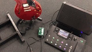 Famous Line 6 Helix. Split your signal for personal monitoring and FOH. Wealth