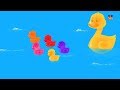Fünf Kleine Enten | Kinder Song | Kinderreim | Five Little Ducks | Kids Song | Jelly Bears Deutsch