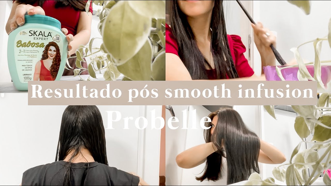 Lavei o cabelo pós alisamento! Resultado seco natural 🤎🔥