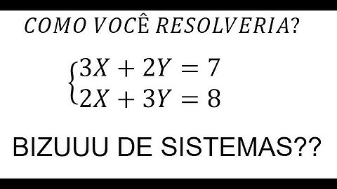 MACETE MATADOR PARA SISTEMA DE EQUAÇÕES DO 1º GRAU