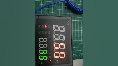 AUTONICS TK4L T4SN  SET VALUE 45 C ALARM 49 C( PLEASE DESCRIPTION BELOW FOR SETTING)