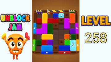 Unblock Jam Level 258 Walkthrough Solution