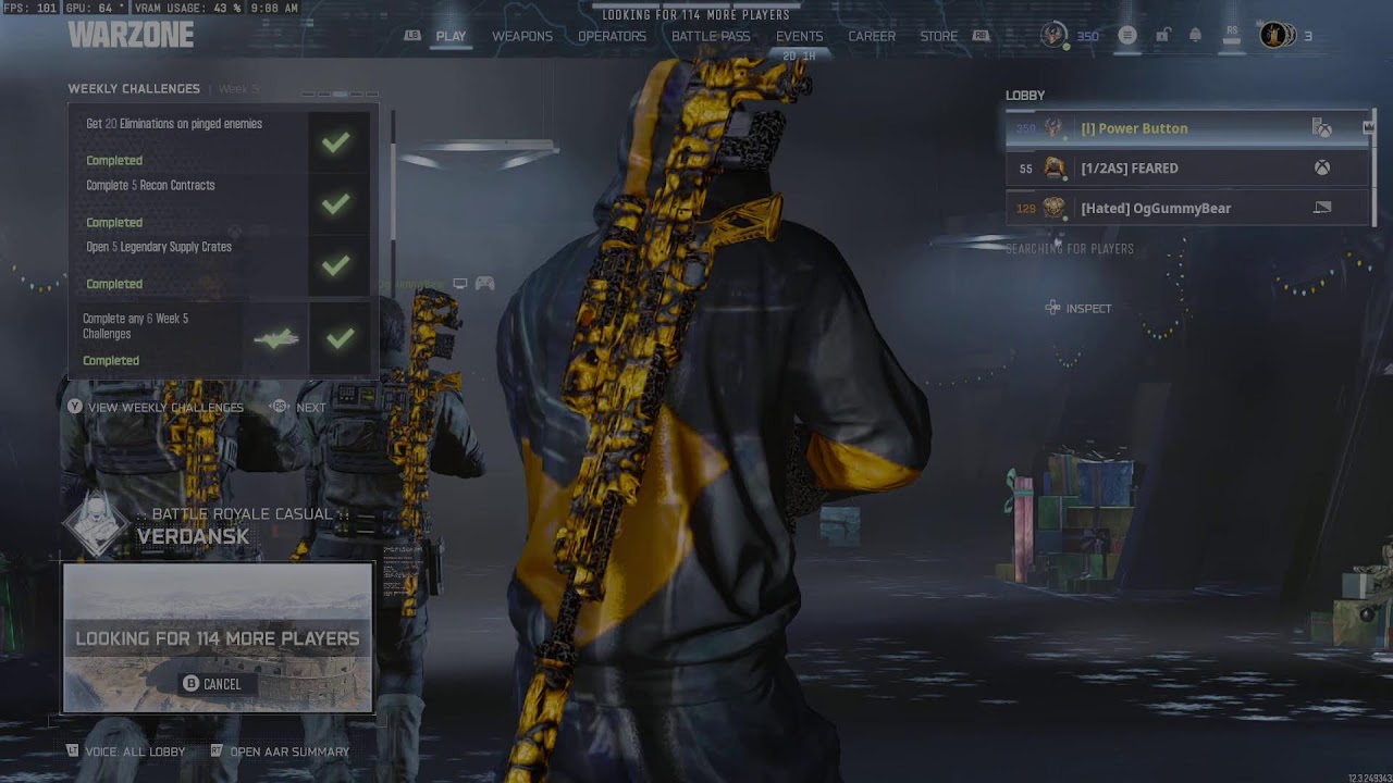 LIVE Warzone - Battle Royal Casuals