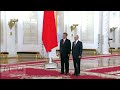 Церемония официальной встречи Председателя КНР Си Цзиньпина с Владимиром Путиным
