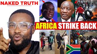 S.A XENOPHOBIA: 😮Zimbabwe evacuating 2 million citizens, Dr. Congo block S.A Trucks on their Road🔥